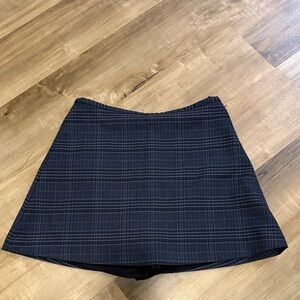 Gianni Bini Blue plaid skort- worn once! Size 0